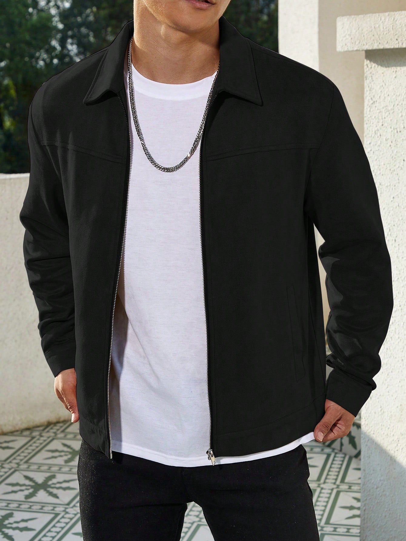 JP’s Casual Solid Color Jacket