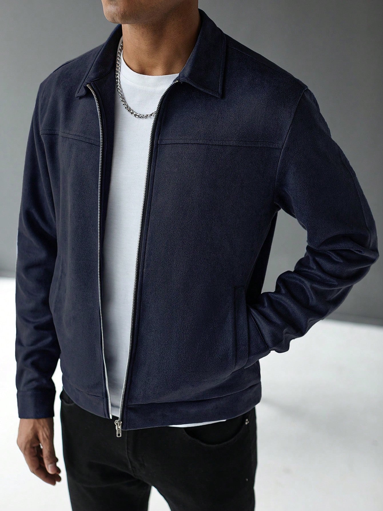 JP’s Casual Solid Color Jacket