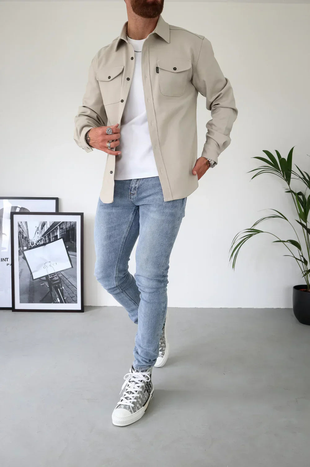 JP’s Elegant Long Sleeve Shirt