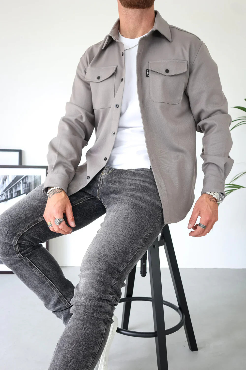 JP’s Elegant Long Sleeve Shirt