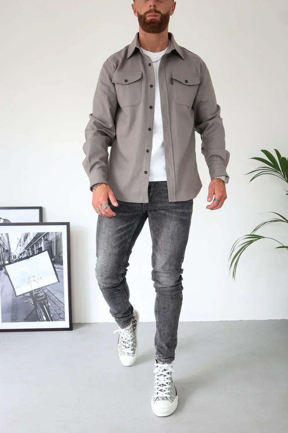 JP’s Elegant Long Sleeve Shirt
