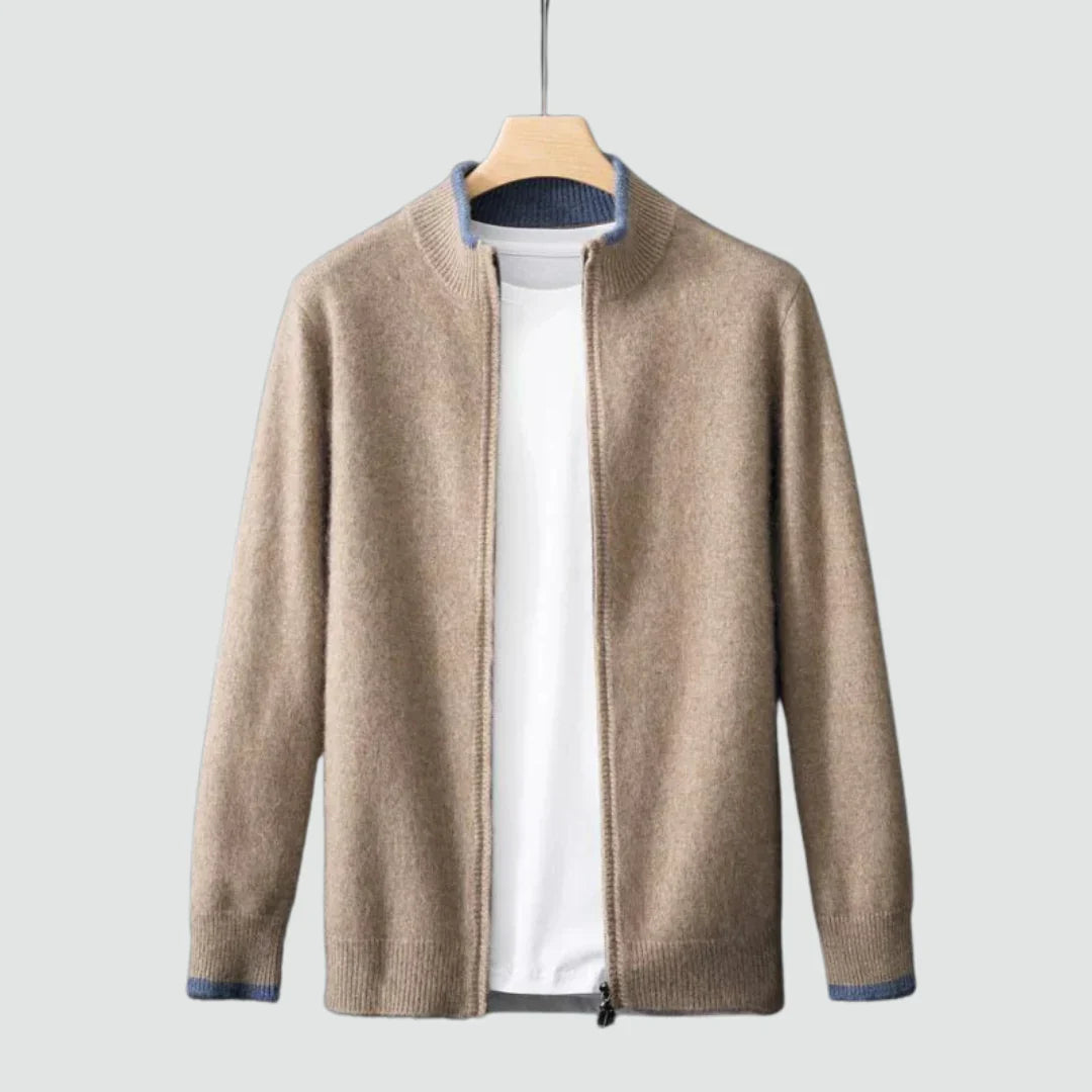 JP’s Pure Cashmere Zip Cardigan