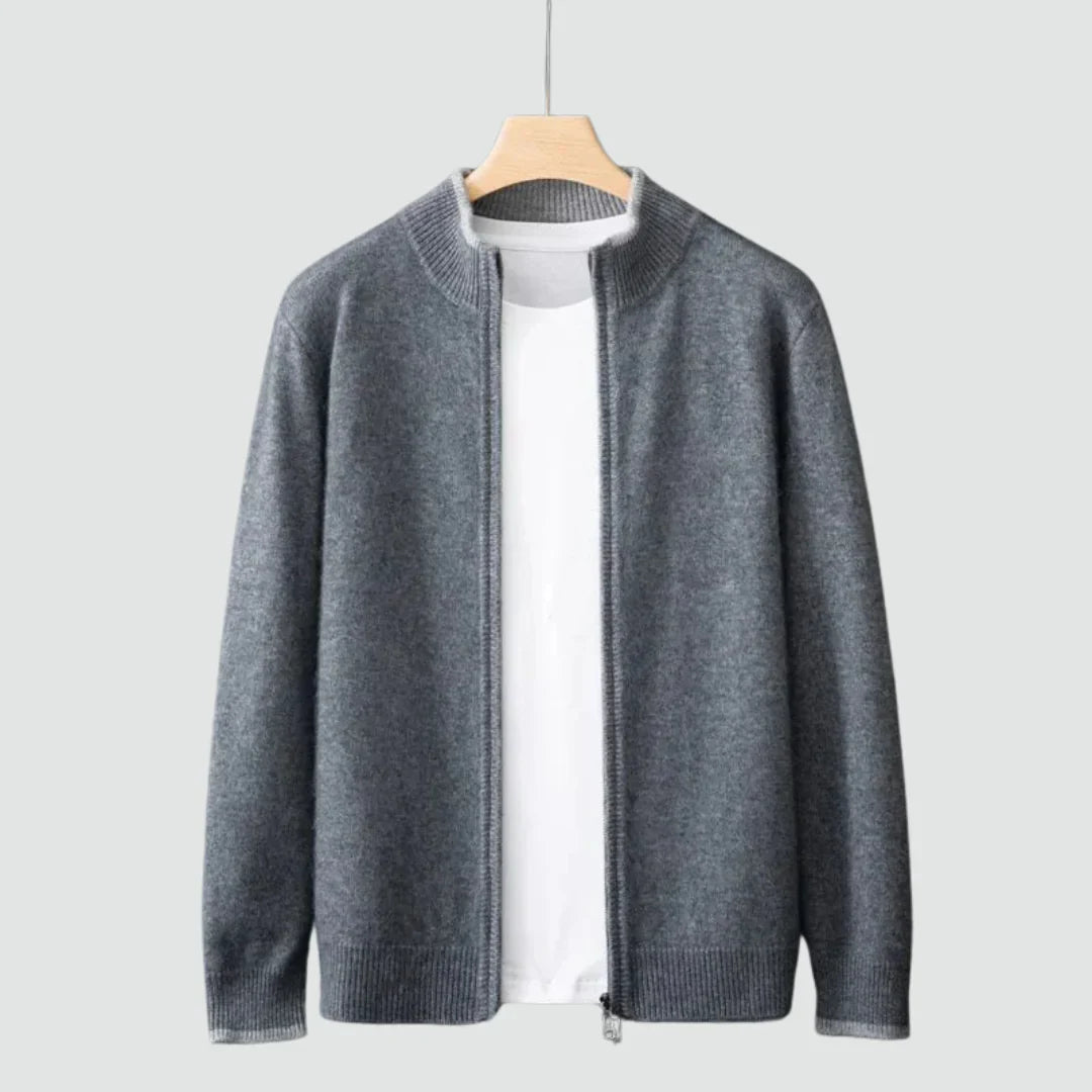 JP’s Pure Cashmere Zip Cardigan