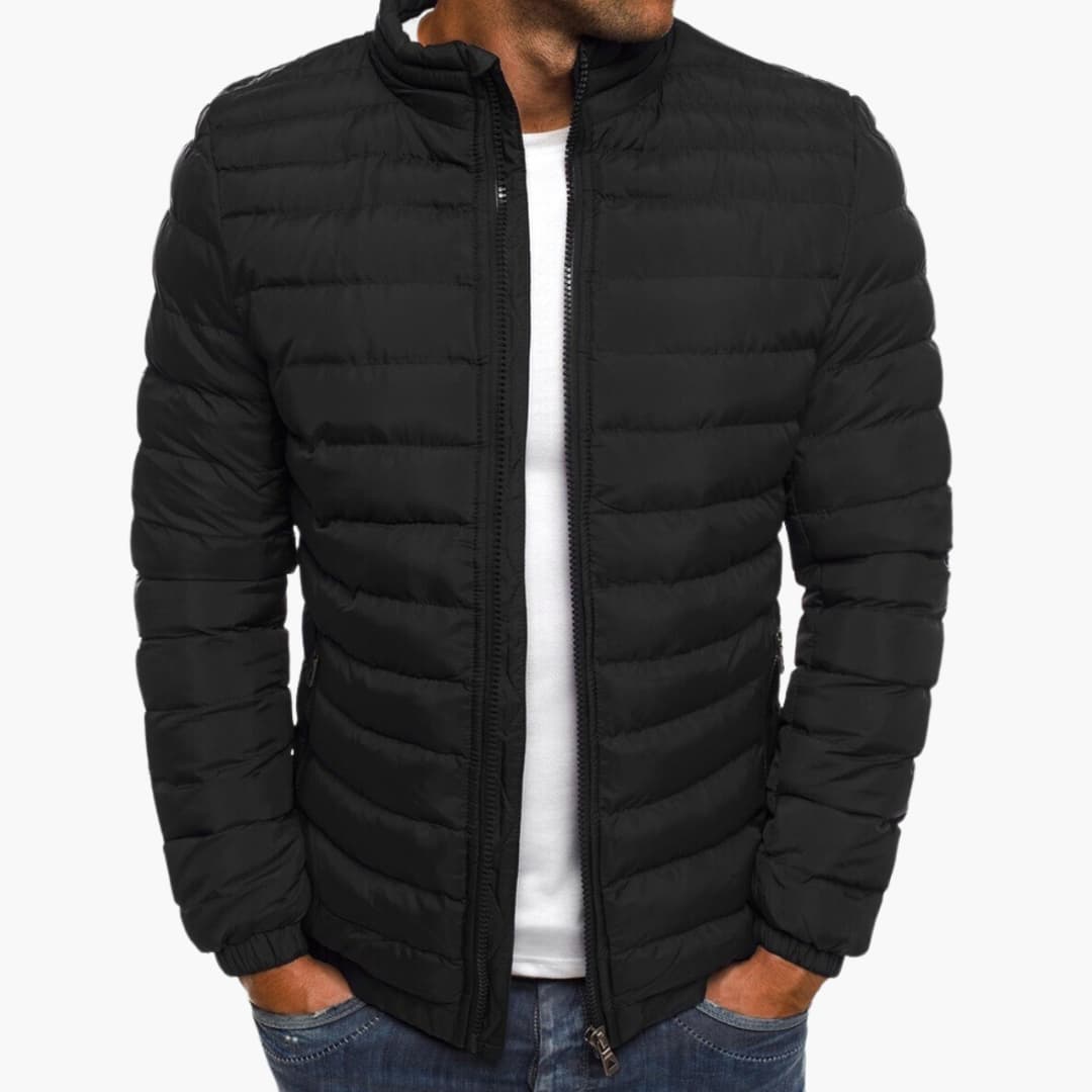 JP's Elegant Warm Quilted Jacket