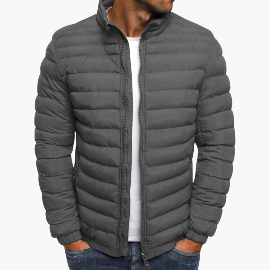 JP's Elegant Warm Quilted Jacket