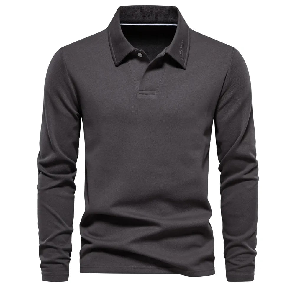 JP’s Long Sleeve Polo Shirt