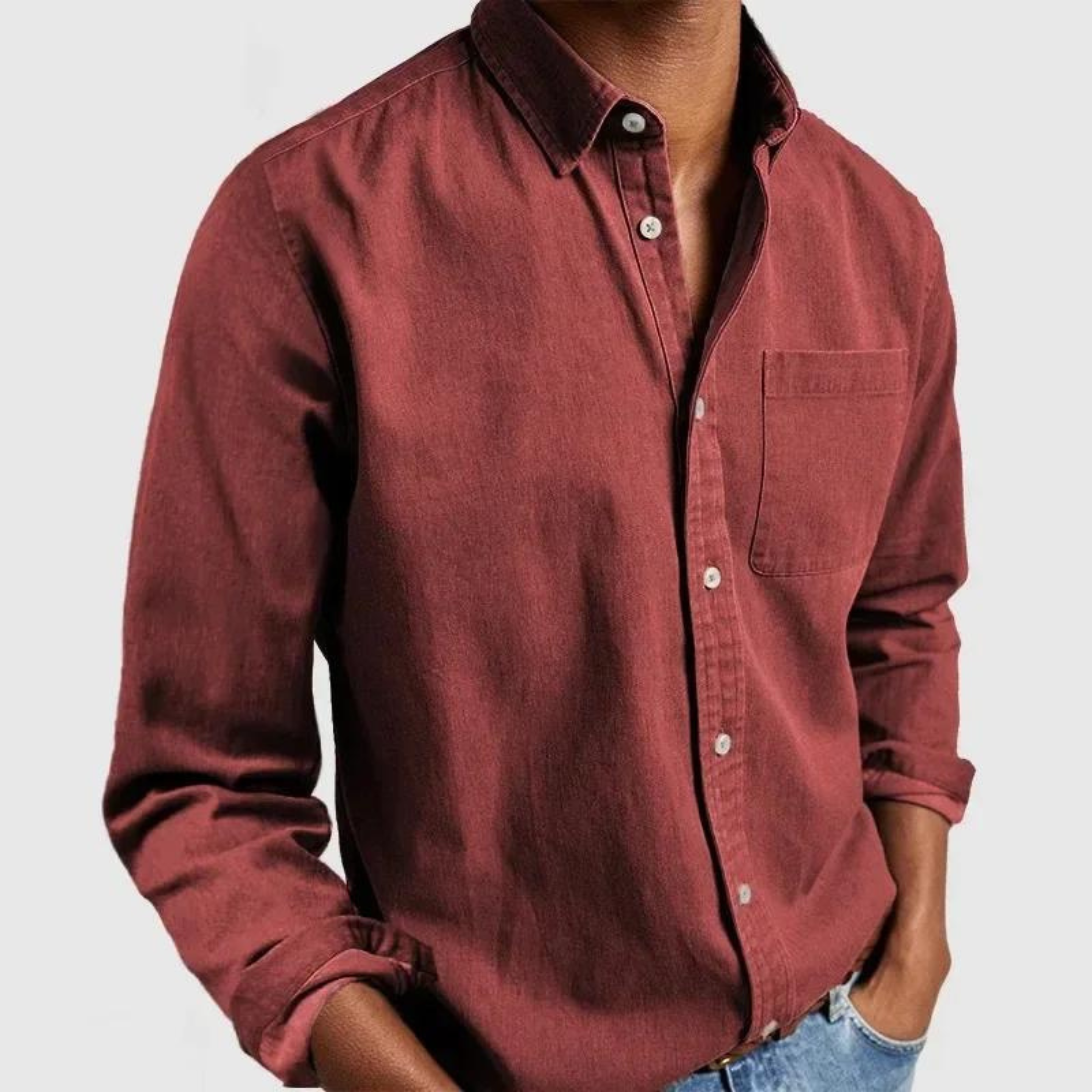 JP’s Casual Button-Up Shirt