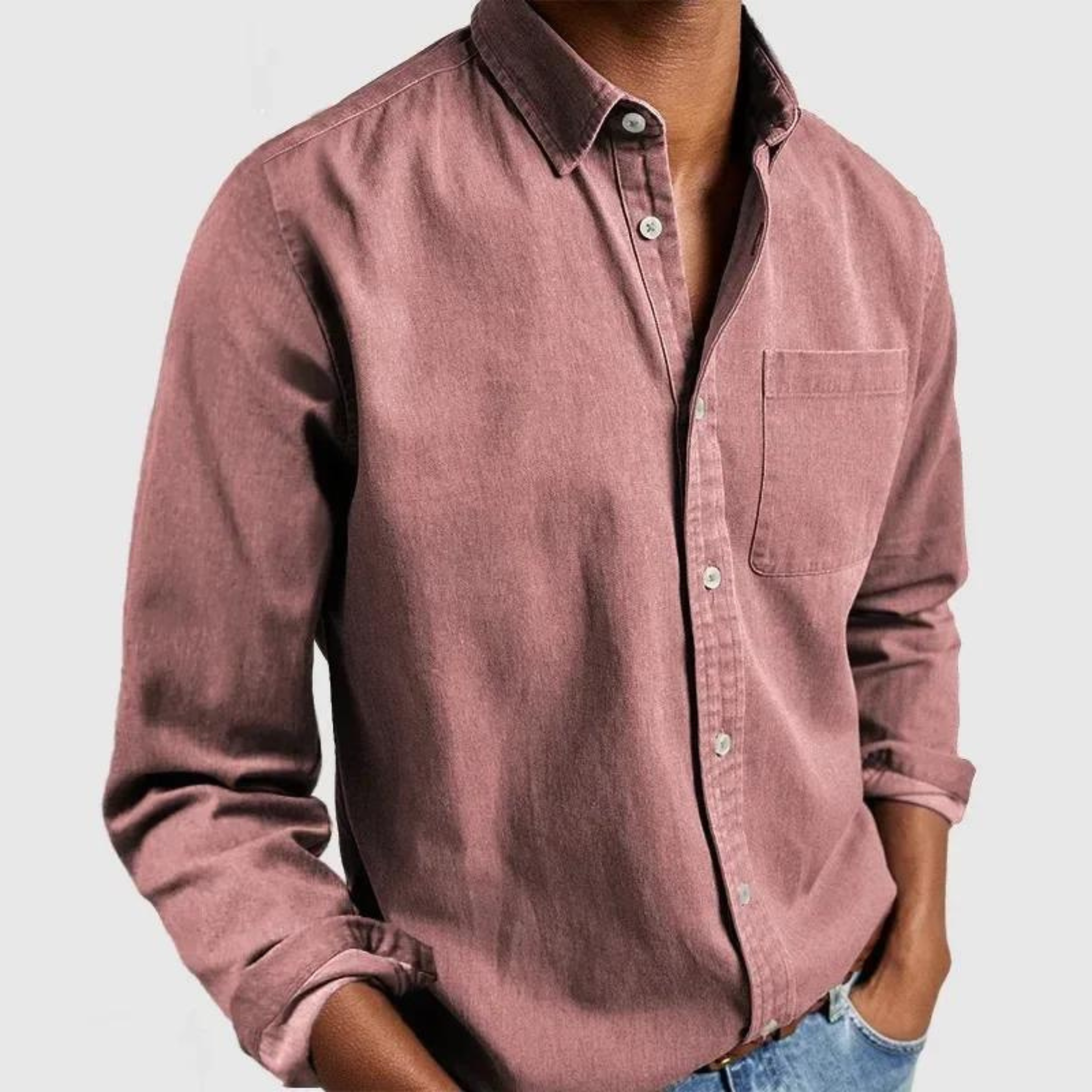JP’s Casual Button-Up Shirt