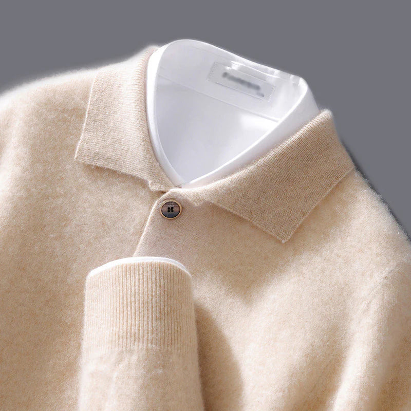 JP’s Cashmere Polo Jumper