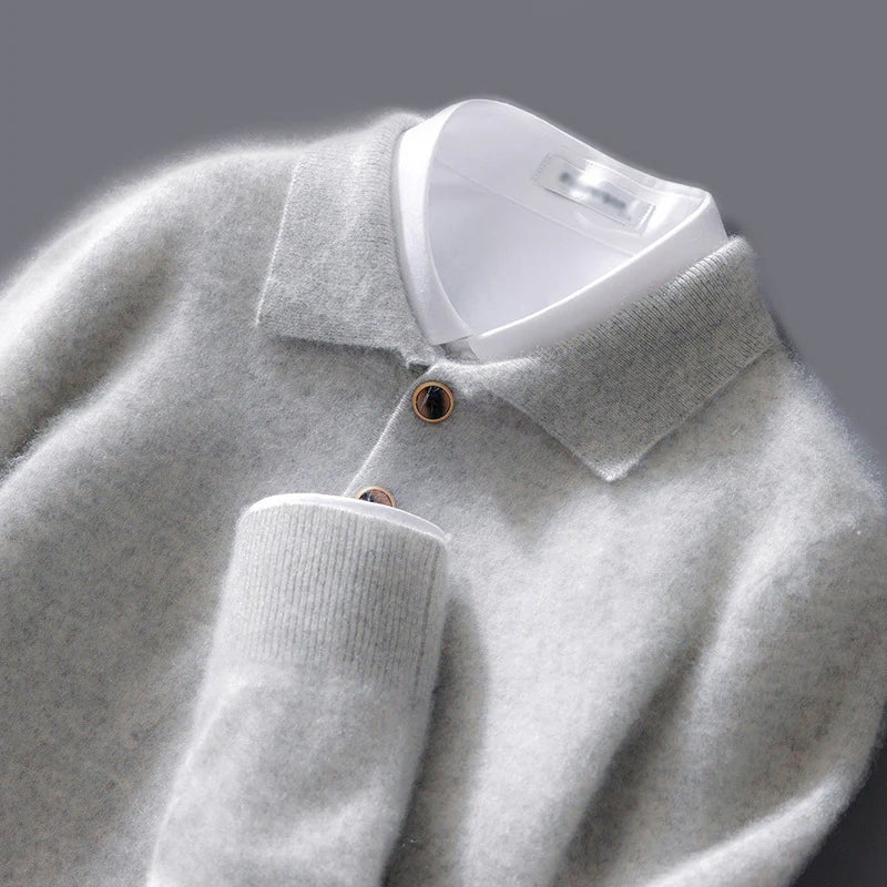 JP’s Cashmere Polo Jumper