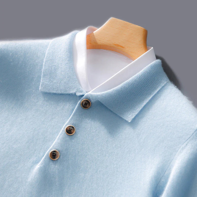 JP’s Cashmere Polo Jumper