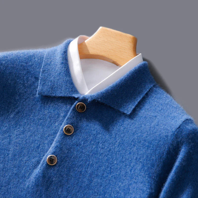 JP’s Cashmere Polo Jumper