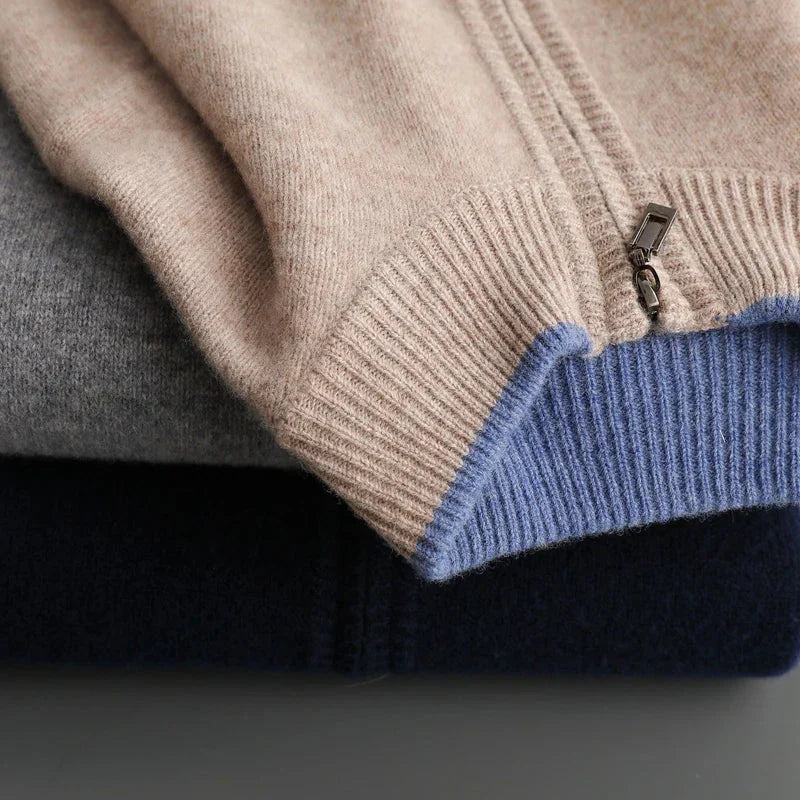 JP’s Pure Cashmere Zip Cardigan