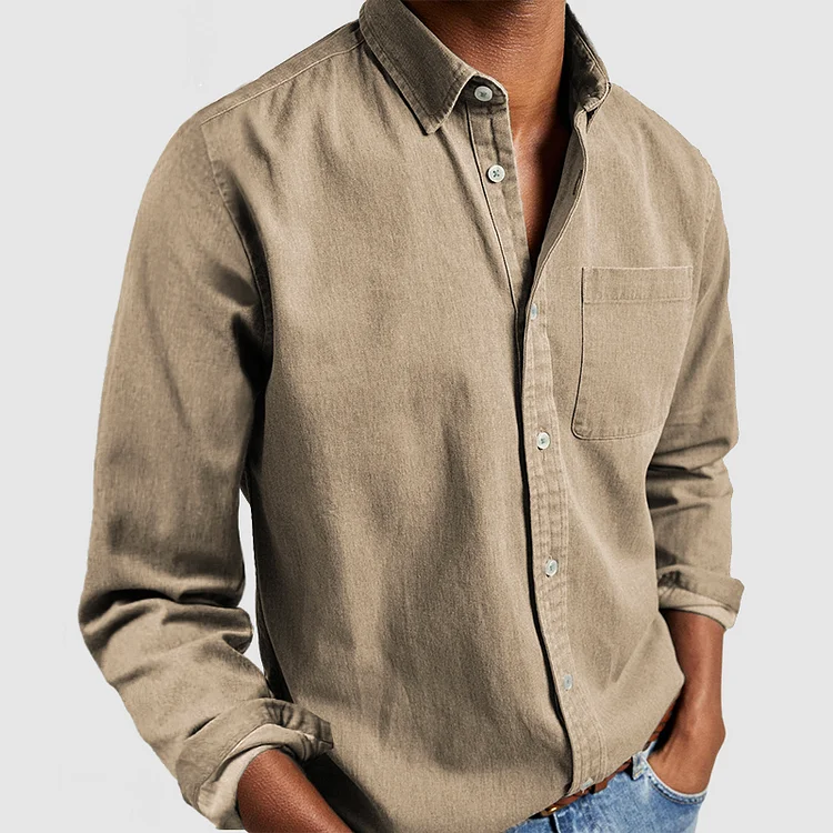 JP’s Casual Button-Up Shirt