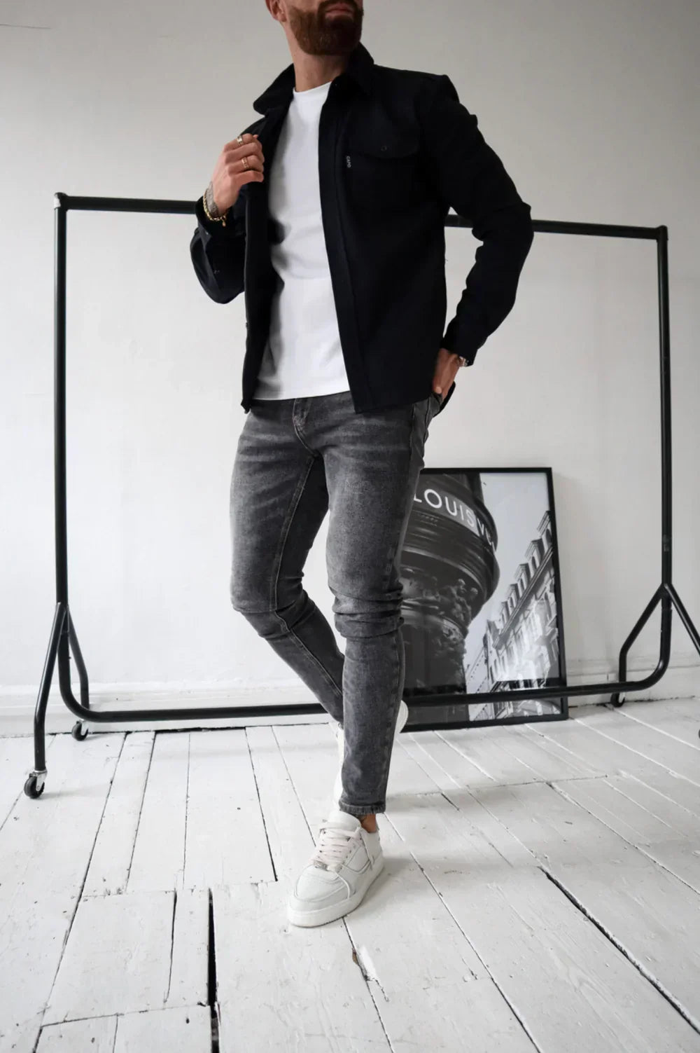 JP’s Elegant Long Sleeve Shirt