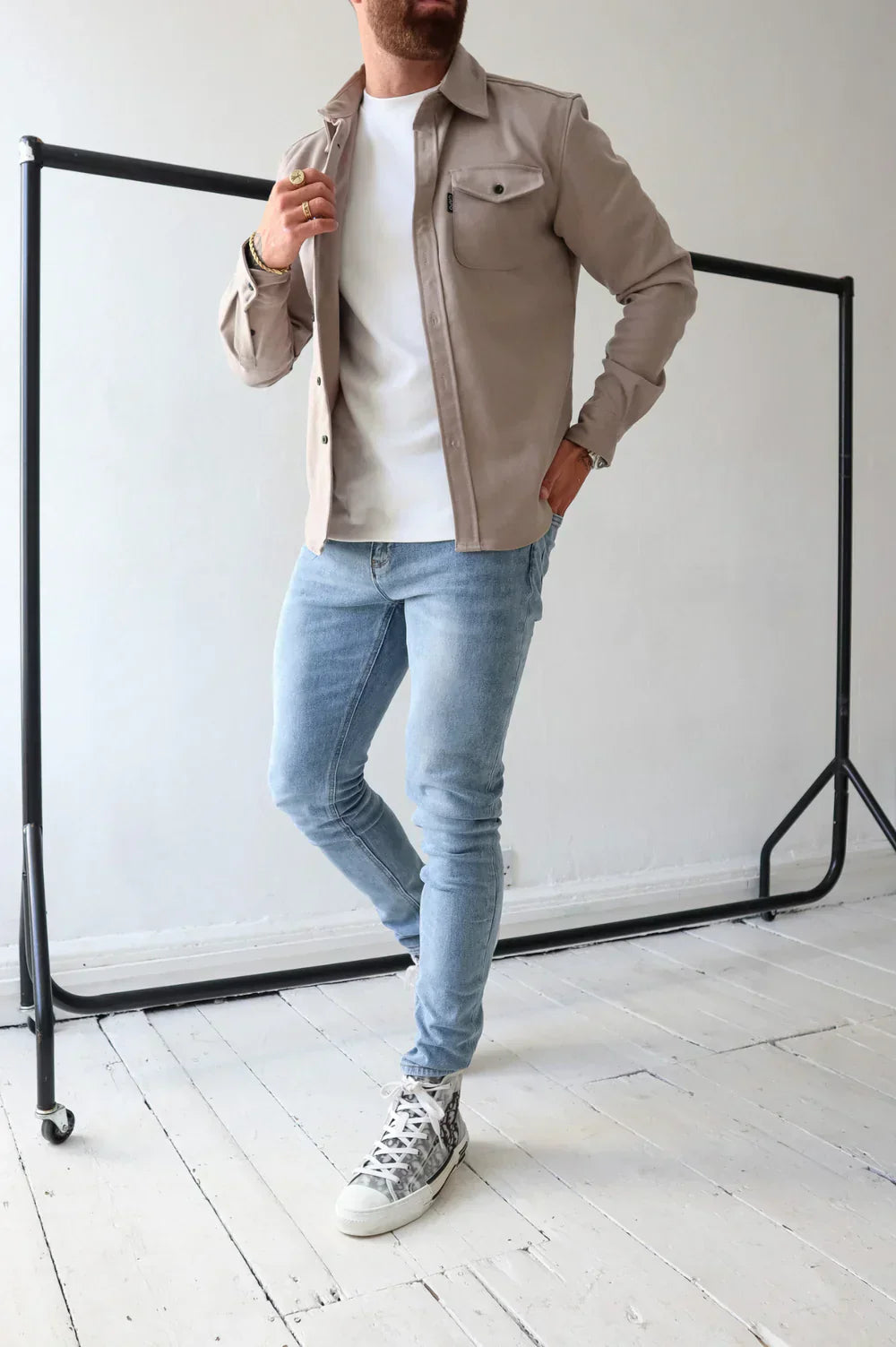 JP’s Elegant Long Sleeve Shirt
