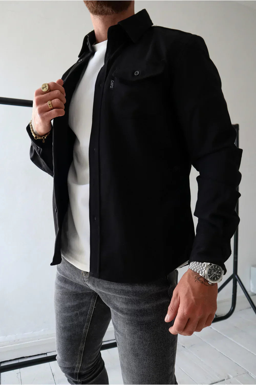 JP’s Elegant Long Sleeve Shirt