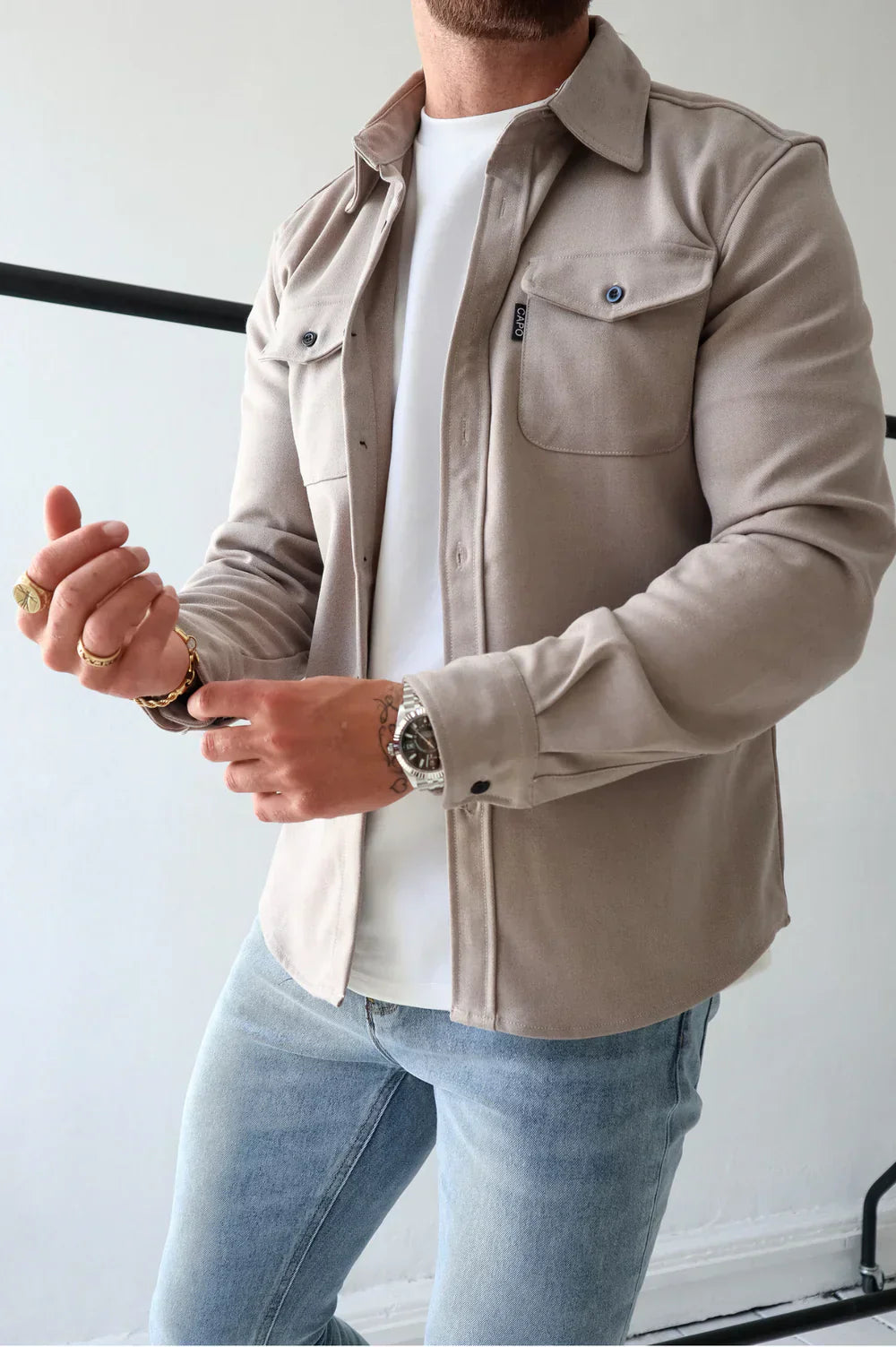 JP’s Elegant Long Sleeve Shirt