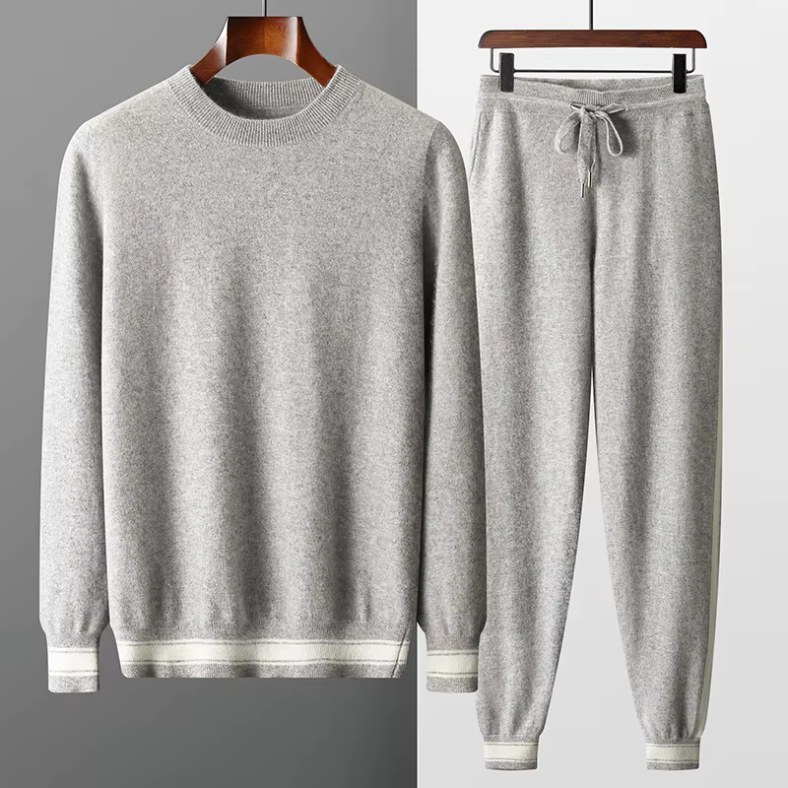 JP’s Two-Piece Men’s Set in Cashmere Wool