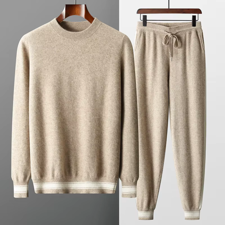 JP’s Two-Piece Men’s Set in Cashmere Wool